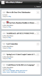 Mobile Screenshot of missmatchmaker.net